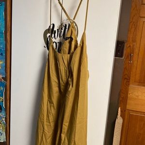 Wide leg pants, basically a romper.